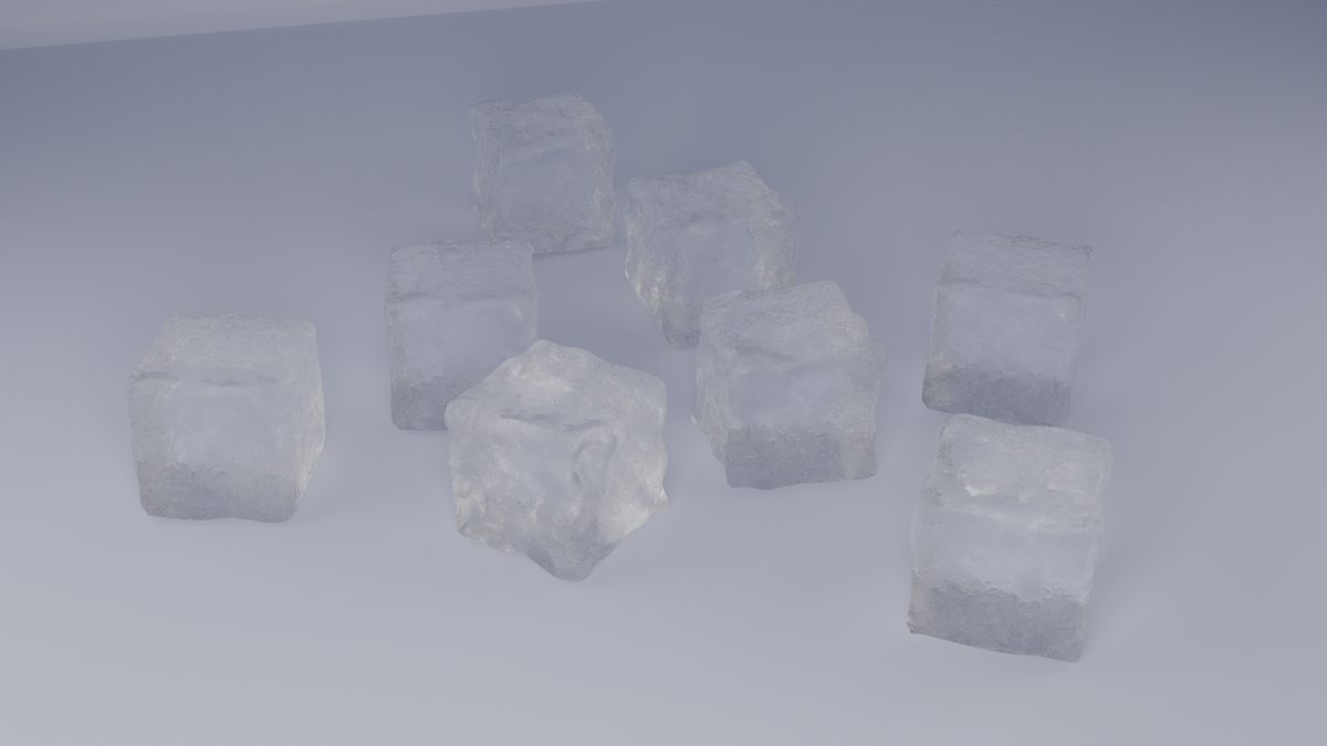 Blender 教程: 轻松制作逼真的冰块模型与材质两种方法