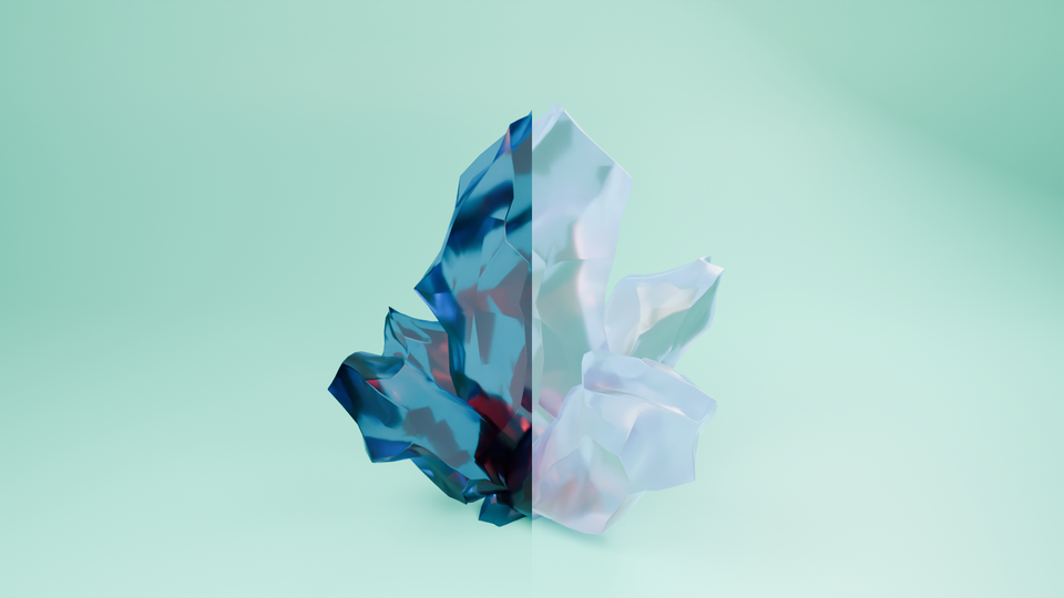 Blender 教程: 使用几何节点创建程序化水晶及材质