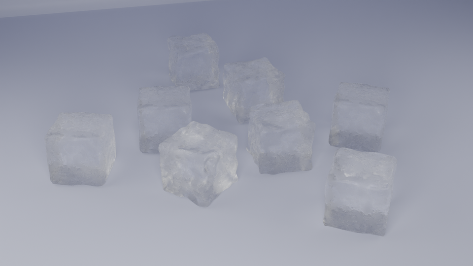 Blender 教程: 轻松制作逼真的冰块模型与材质两种方法